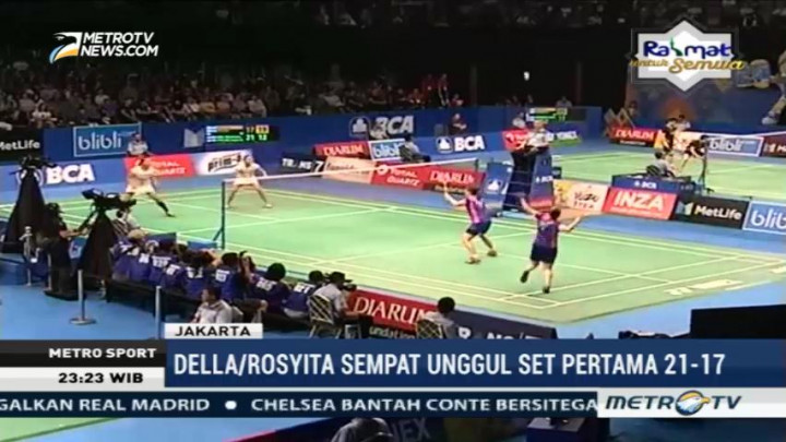 Della/Rosyita Gagal Melaju ke Semi Final Indonesia Open 2017