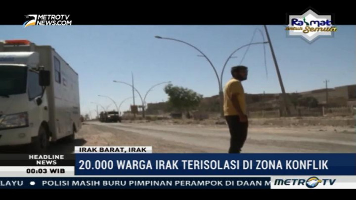 Warga Irak Barat Kian Menderita Akibat Konflik