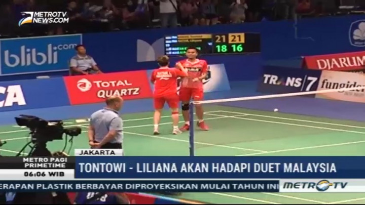Owi/Butet ke Semifinal Indonesia Open 2017