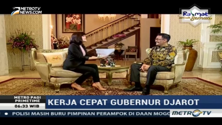 Bertemu Ahok, Djarot: Selalu Diskusi Soal Jakarta