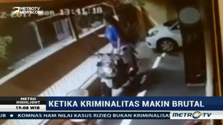 Ketika Kriminalitas Jadi Brutal