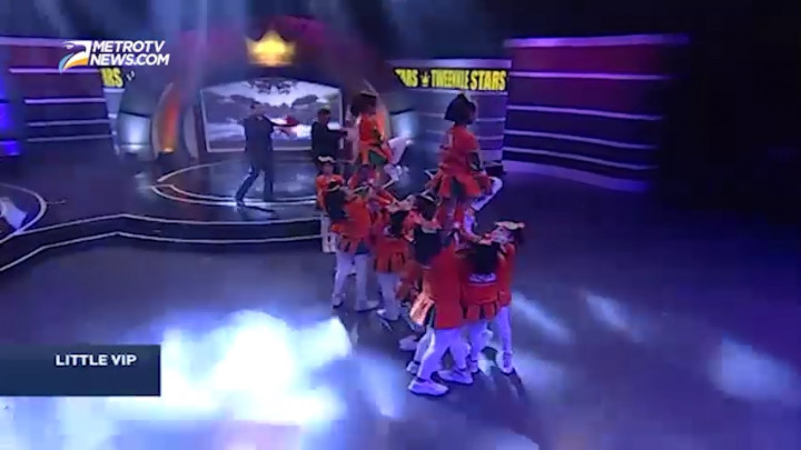 Tweenkle Stars Tunjukkan Aksi Cheerleader Bersama Cak Lontong