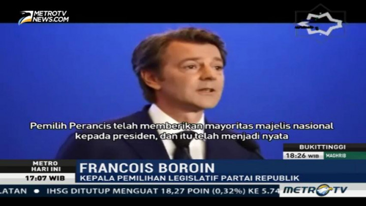 Partai Republik Menangkan Parlemen Perancis