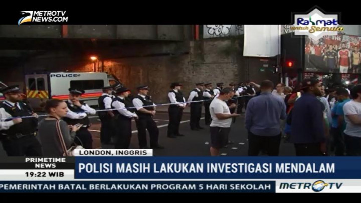 Mobil Tabrak Jemaah di London, Satu Tewas