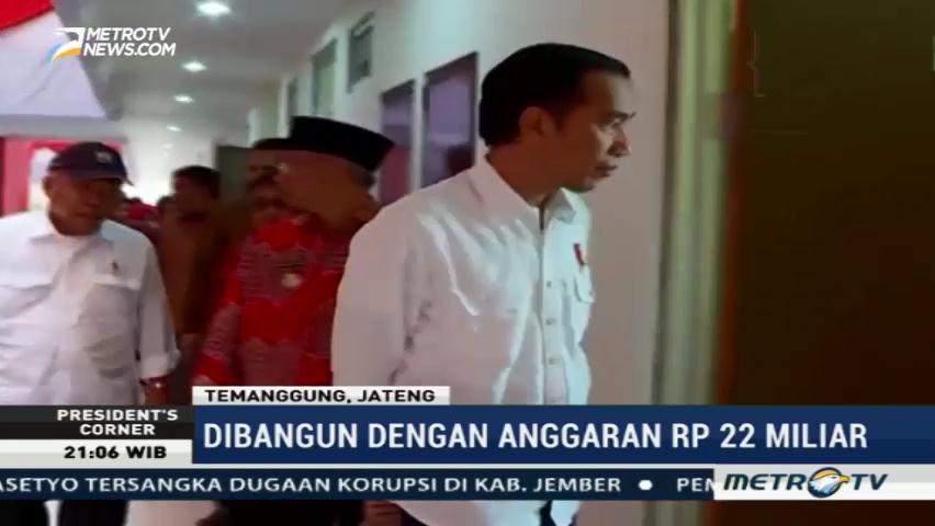 Jokowi Resmikan Rusunawa untuk Lajang di Temanggung