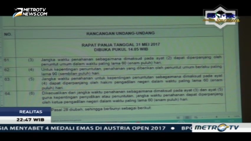 Tarik Ulur RUU Antiteror (2)