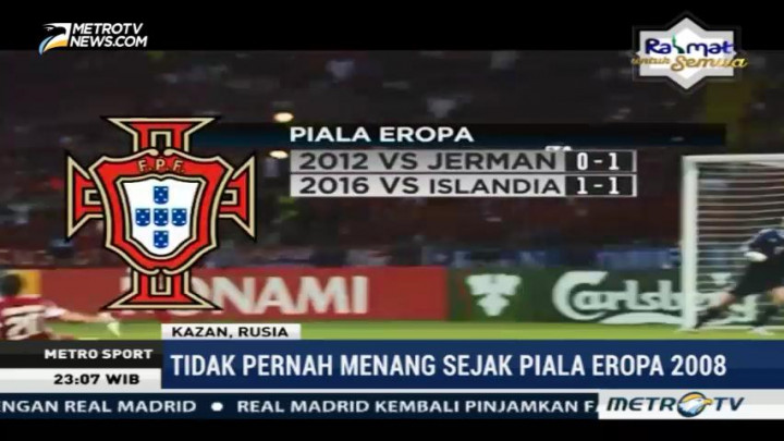 Catatan Buruk Portugal Bertambah