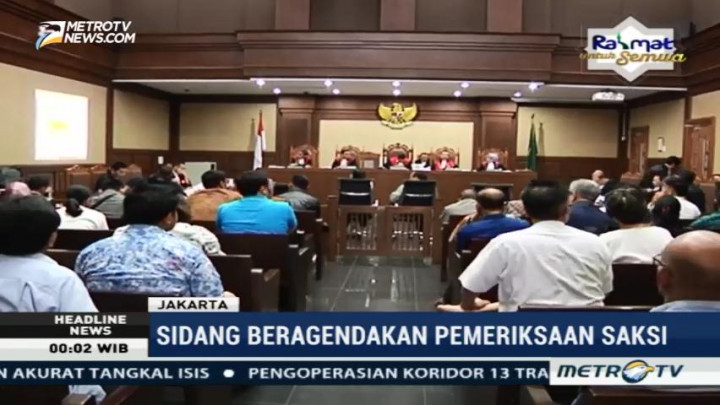 Sidang Lanjutan Kasus Patrialis Akbar Hadirkan Dua Terdakwa Lain