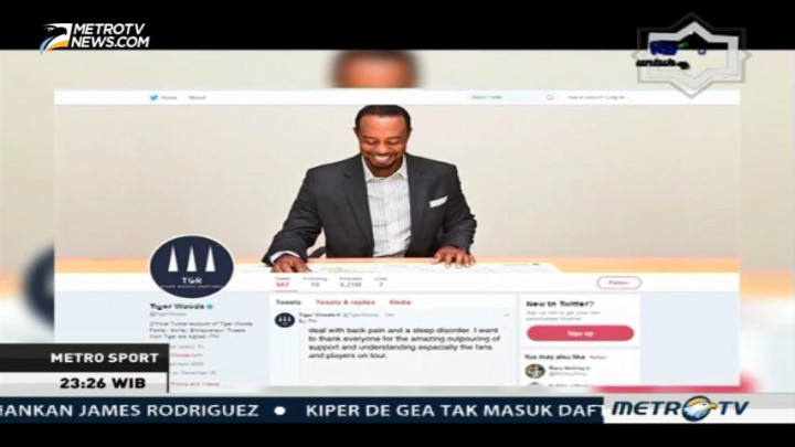 Proses Pengobatan, Tiger Woods Dapat Bantuan Profesional