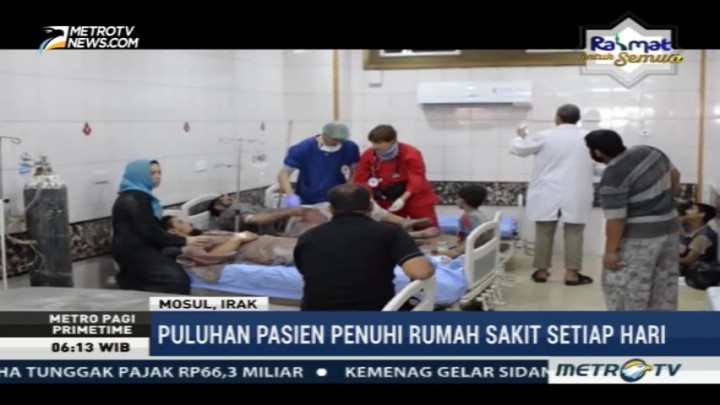 Rumah Sakit di Mosul Kekurangan Obat dan Tenaga Medis