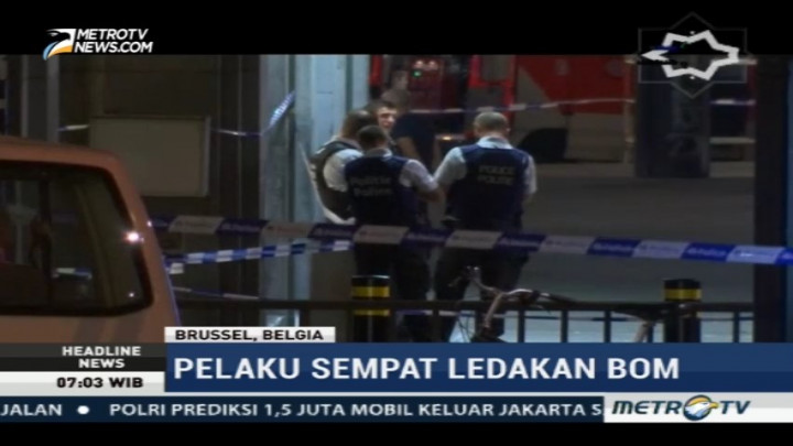 Ledakan Terjadi di Stasiun Belgia, Pelaku Ditembak Mati