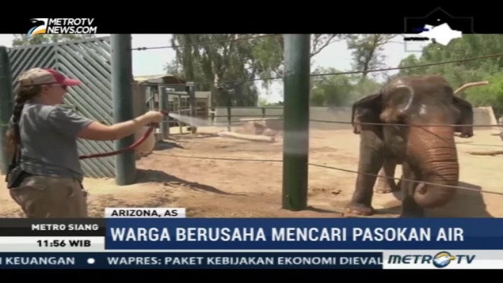 Gelombang Panas Landa Kawasan Barat Daya Amerika Serikat