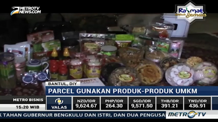 Parcel Organik dari Produk UMKM Banyak Diburu Konsumen