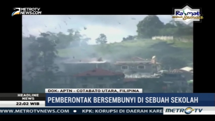 Militer Filipina Kembali Baku Tembak dengan Kelompok Teroris