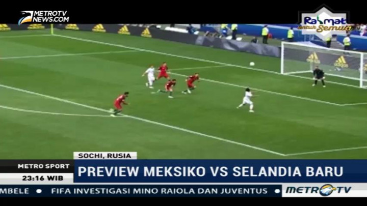 Preview Meksiko vs Selandia Baru