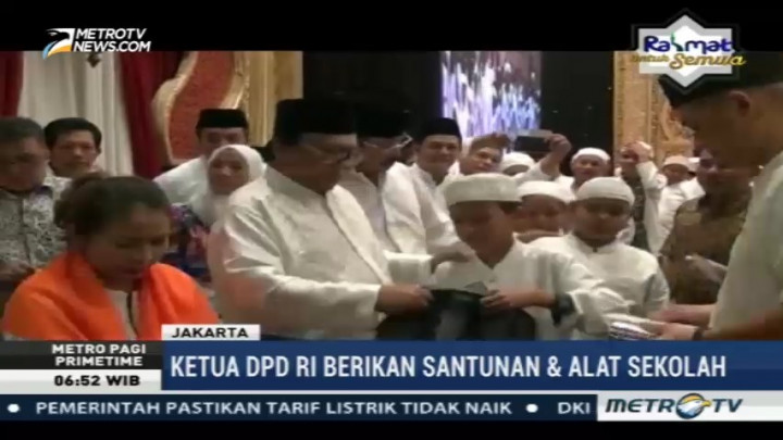 OSO Gelar Buka Puasa Bersama Seribu Anak Yatim