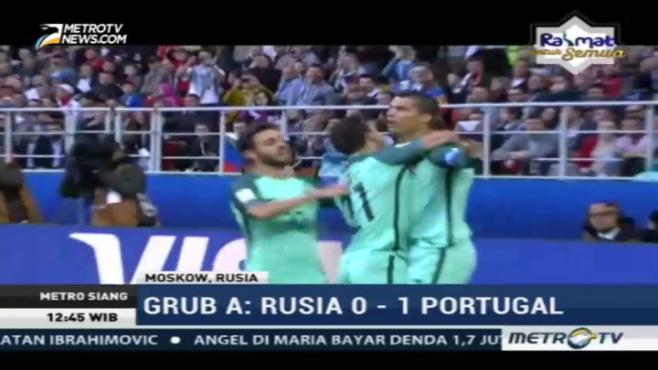 Ronaldo Bawa Portugal Menang Tipis atas Rusia