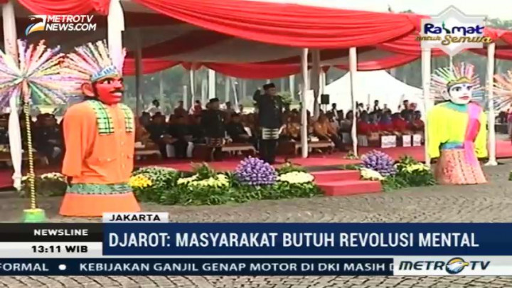 HUT ke-490 DKI hingga Kepadatan Arus Mudik Jadi Trending Topic