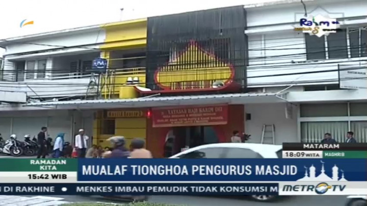 Kisah Mualaf Tionghoa Pengurus Masjid Lautze