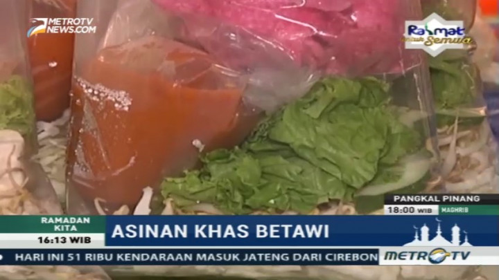 Lezatnya Asinan Khas Betawi