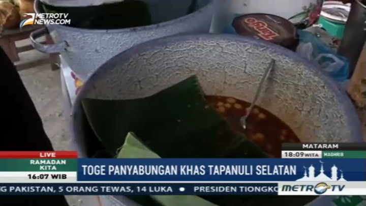 Toge Panyabungan Sajian Ramadan Khas Tapanuli Selatan