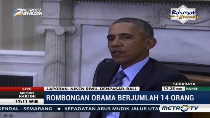 Obama dan Keluarga akan Menginap di Ubud