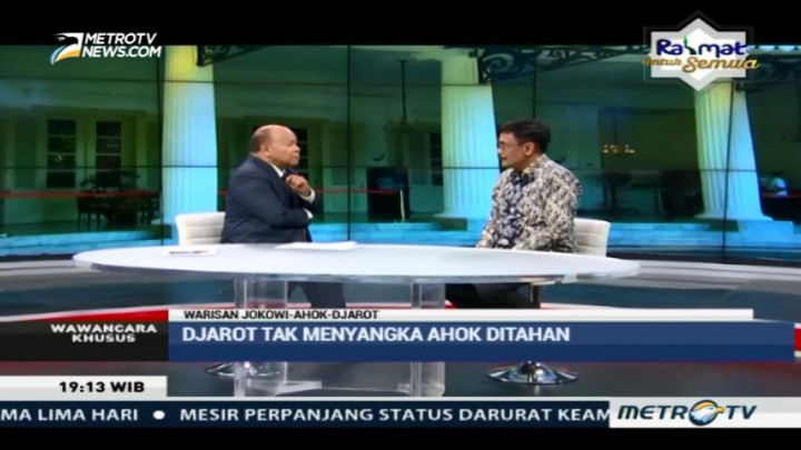 Ahok dan Djarot Saling Melengkapi