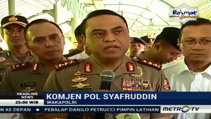 Wakapolri Klaim Angka Kriminalitas Jelang Lebaran Turun