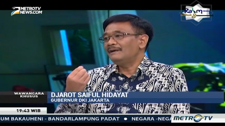Djarot: Saya Yakin Anies-Sandi Anti Korupsi