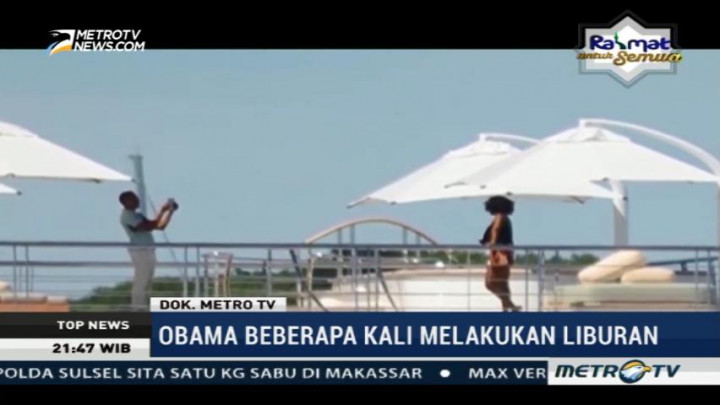 Gaya Liburan Obama