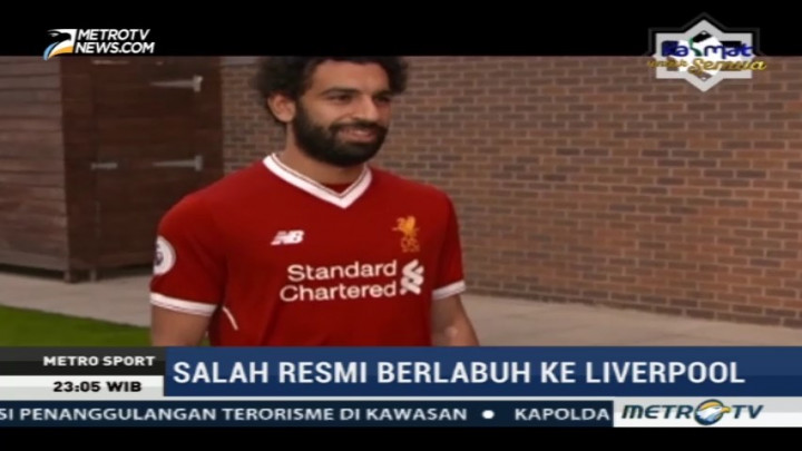 Mohamed Salah Resmi Bergabung dengan Liverpool