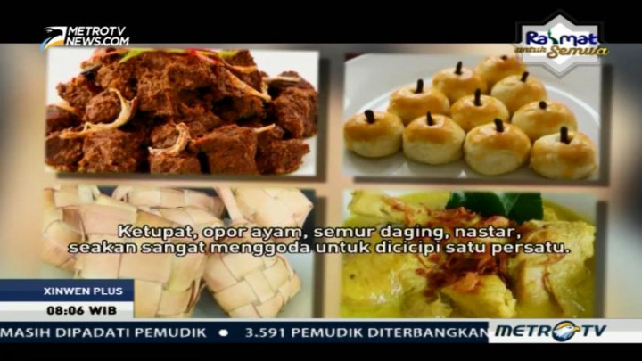 Tips Tetap Sehat saat Lebaran