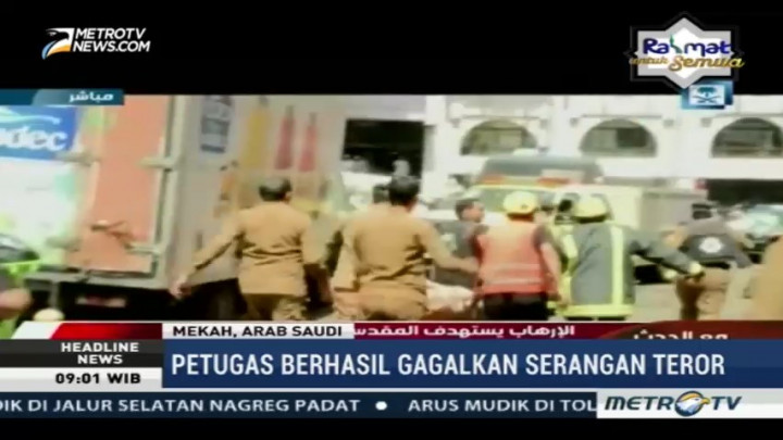 Rencana Bom Bunuh Diri di Masjidil Haram Digagalkan