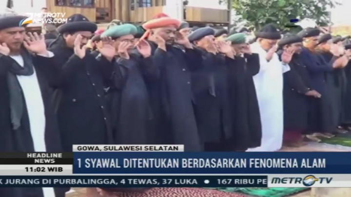 Tarekat Naqsyabandiyah Sumbar dan Jamaah An-Nadzir Gowa Berlebaran Hari Ini