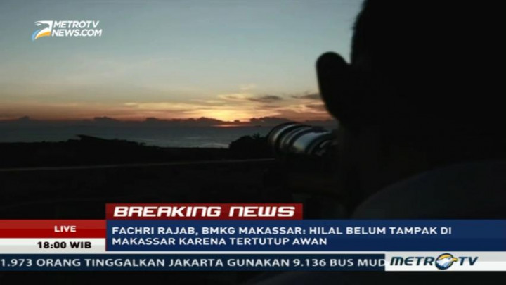 Tertutup Awan, Hilal Tidak Terlihat di Makassar