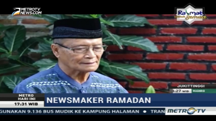 Buya Syafii Maarif: Berbeda Boleh Asal Tak Merusak Persaudaraan