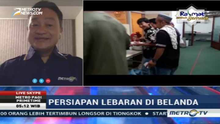 Bertepatan dengan Hari Libur, Lebaran di Belanda Disambut Meriah