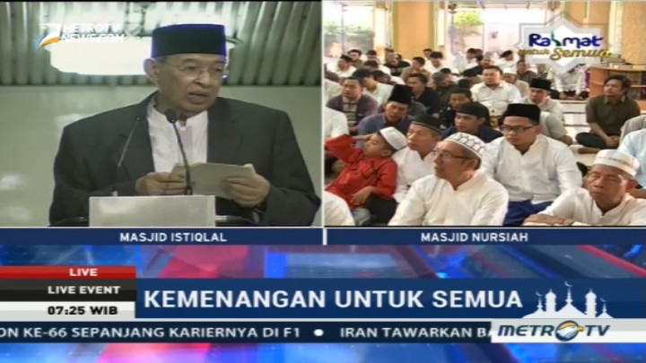 Quraish Shihab Ajak Umat Islam Menjaga Keberagaman