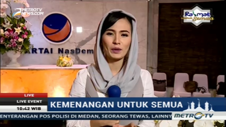 Surya Paloh akan Gelar Open House di DPP Partai NasDem