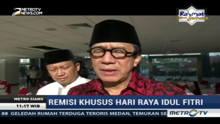 66.099 Napi Dapat Remisi Lebaran, 382 Langsung Bebas