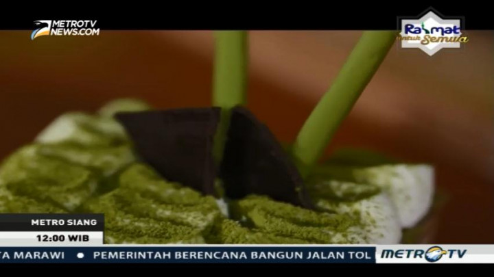 Sajian Idul Fitri: Matcha Tiramisu