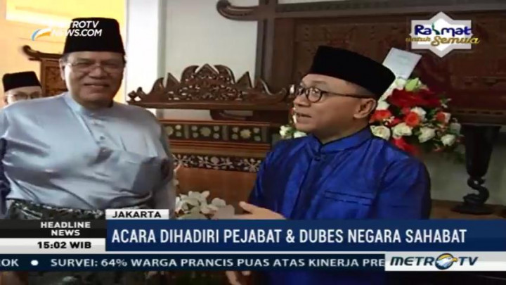 Rayakan Idulfitri, Ketua MPR Gelar Halal Bihalal