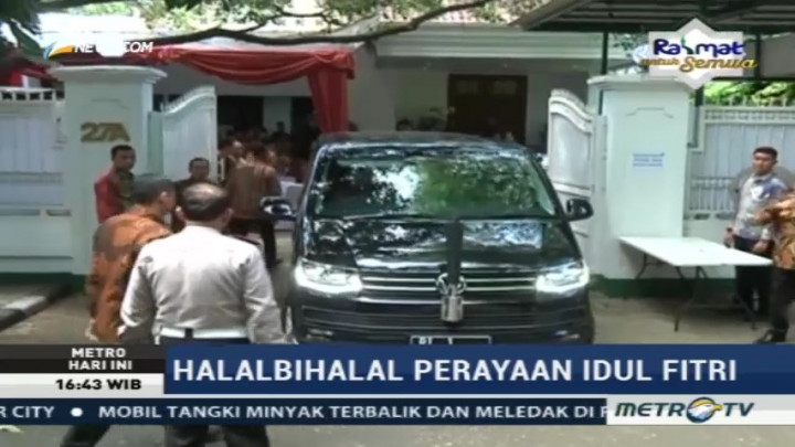 Jokowi dan JK Hadiri Open House Megawati