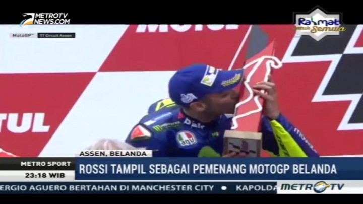 Rossi Juara MotoGP Belanda