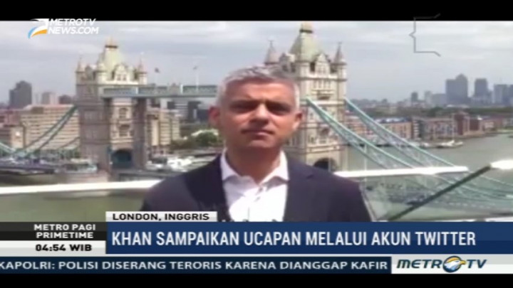 Wali Kota London Sampaikan Ucapan Selamat Idulfitri