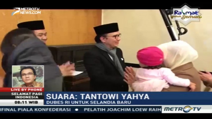 Cerita Tantowi Yahya Berlebaran di Selandia Baru