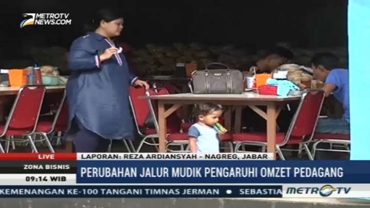 Omzet Pedagang di Rest Area Jalur Nagreg Naik 50%