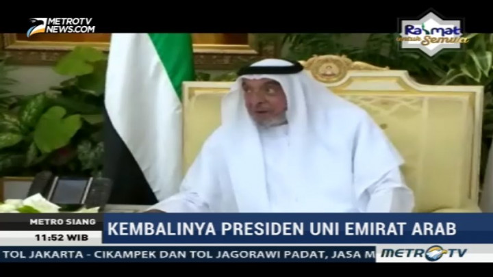 Kembalinya Presiden Uni Emirat Arab Jadi Sorotan Publik