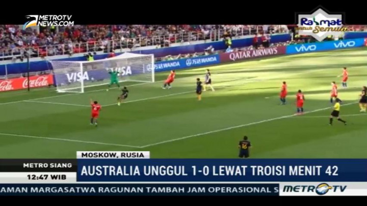 Ditahan Imbang Australia, Cile Lolos Sebagai <i>Runner-up</i>