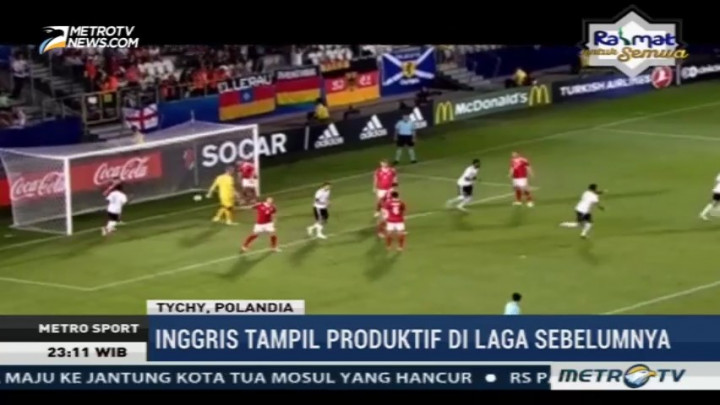 Preview Inggris vs Jerman